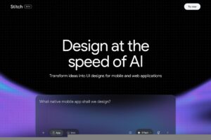 Google Stitch screenshot 1