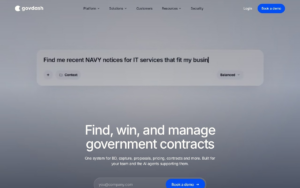 GovDash screenshot 1