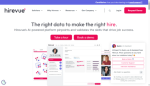 HireVue screenshot 1