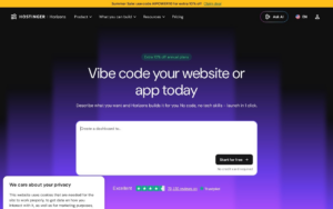Hostinger Horizons screenshot 1