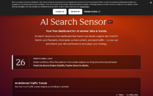 HubSpot AEO Sensor screenshot 1