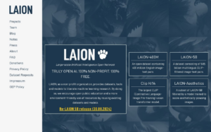 LAION screenshot 1