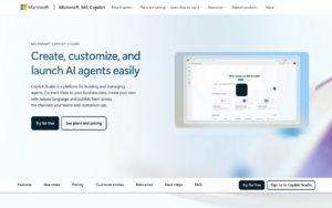 Microsoft Copilot Studio screenshot 1