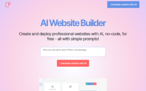 Mobirise AI Website Builder screenshot 1