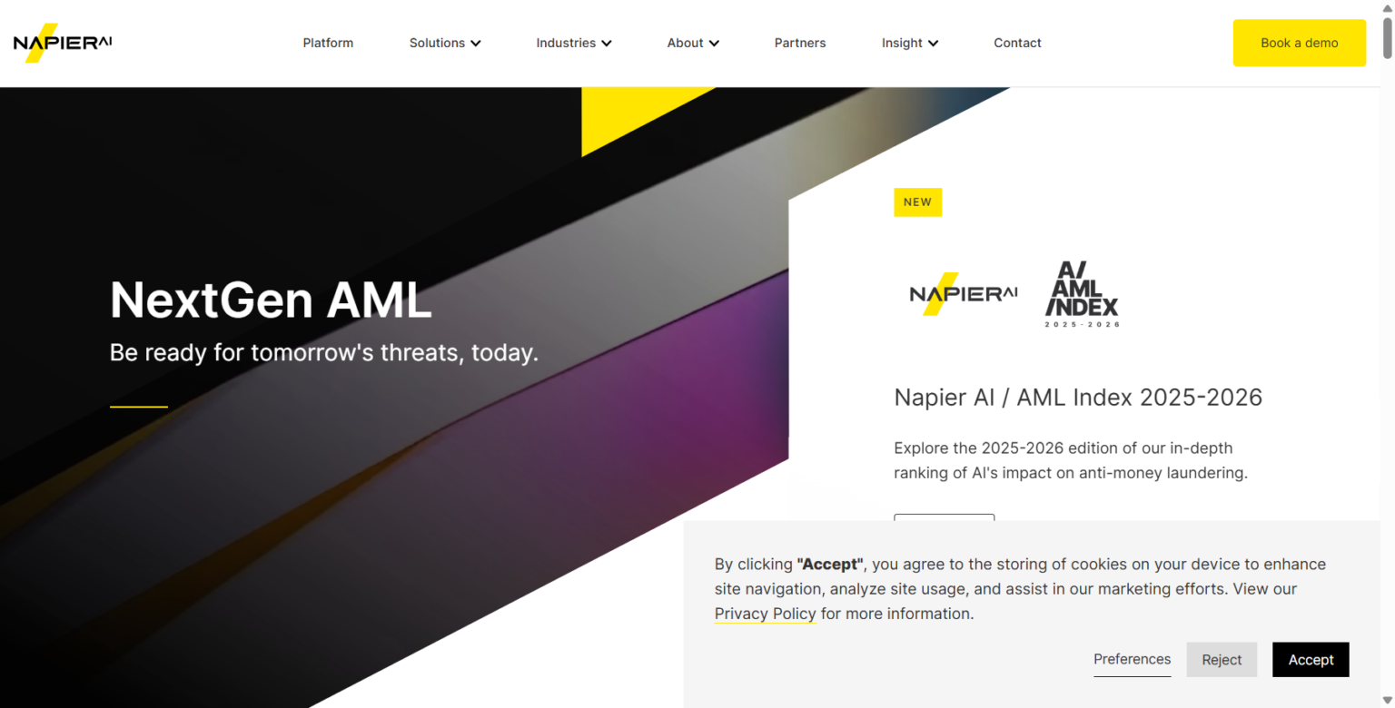Napier Software Napier AI Review: Features, Pricing & Alternatives