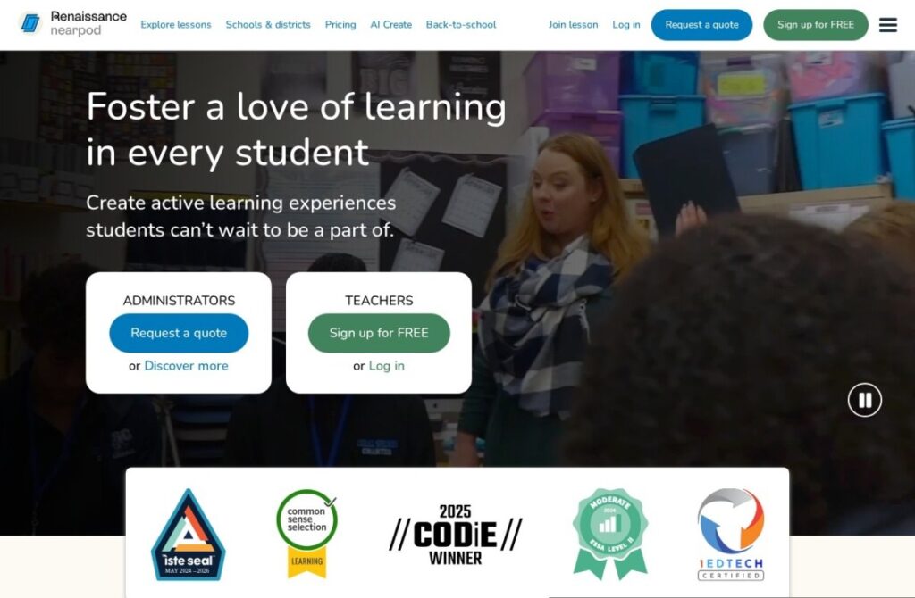 Nearpod screenshot 1