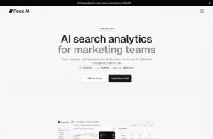 Peec AI screenshot 1