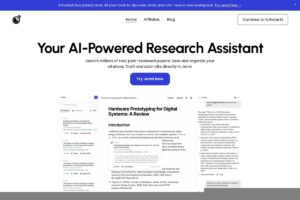 ScholarAI screenshot 1