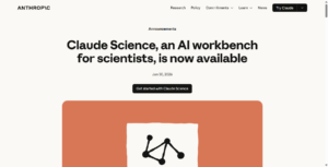 Claude Science screenshot 1