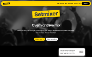 Setmixer screenshot 1