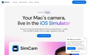 SimCam screenshot 1