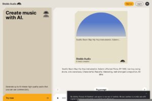 Stable Audio screenshot 1