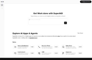 SuperAGI screenshot 1