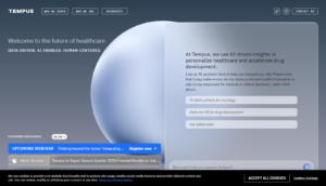 Tempus AI screenshot 1
