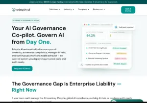 Adeptiv AI – AI Governance Product screenshot 1