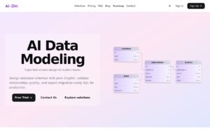 AI Data Modeling screenshot 1