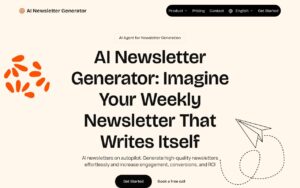 AI Newsletter Generator screenshot 1