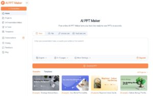 AI PPT Maker screenshot 1