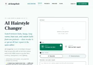 AIChangeHair screenshot 1
