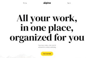 Alpine screenshot 1