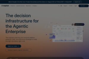 Anaplan screenshot 1