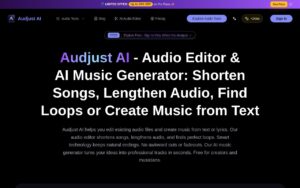 Audjust AI screenshot 1