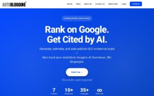 Autoblogging.ai screenshot 1