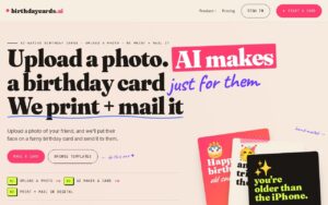 birthdaycards.ai screenshot 1