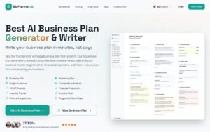 BizPlanner AI screenshot 1