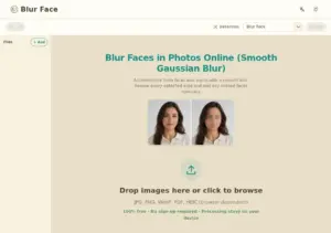 Blur Face screenshot 1