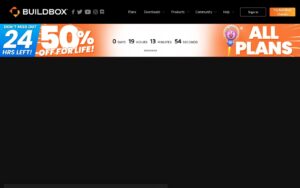 Buildbox screenshot 1