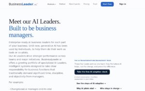 BusinessLeader.ai screenshot 1