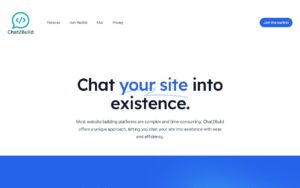 Chat2Build screenshot 1