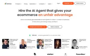 Clerk.io screenshot 1