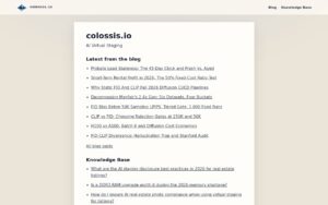 Colossis screenshot 1