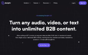 Deciphr screenshot 1