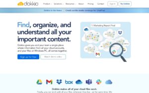 Dokkio screenshot 1
