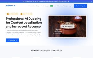 Dubpro.ai screenshot 1