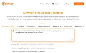 Eskritor screenshot 1