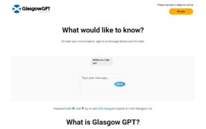 GlasgowGPT screenshot 1
