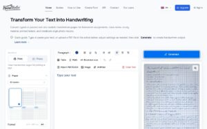 HandtextAI screenshot 1