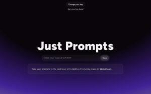 Just Prompts screenshot 1