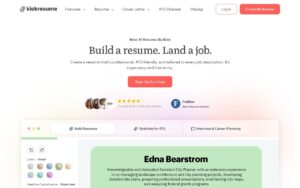 Kickresume screenshot 1