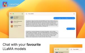 LlamaChat screenshot 1