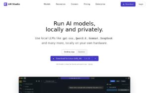 LM Studio screenshot 1