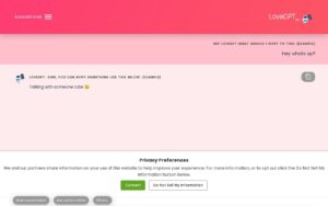 LoveGPT screenshot 1