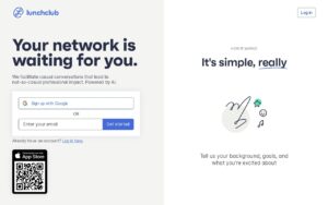 Lunchclub screenshot 1