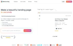 MakeLanding screenshot 1