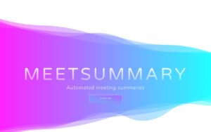 MeetSummary screenshot 1