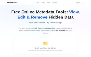 MetadataKit screenshot 1